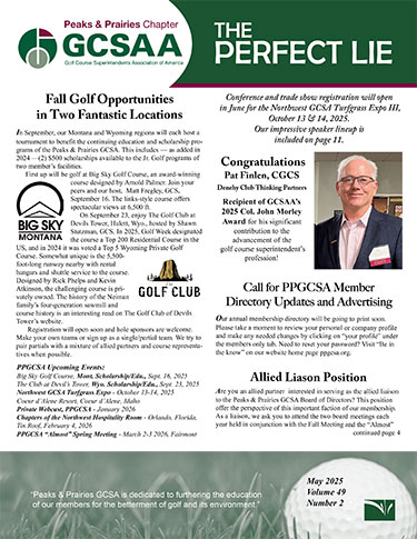 Newsletter Perfect Lie May 2025 thumbnail