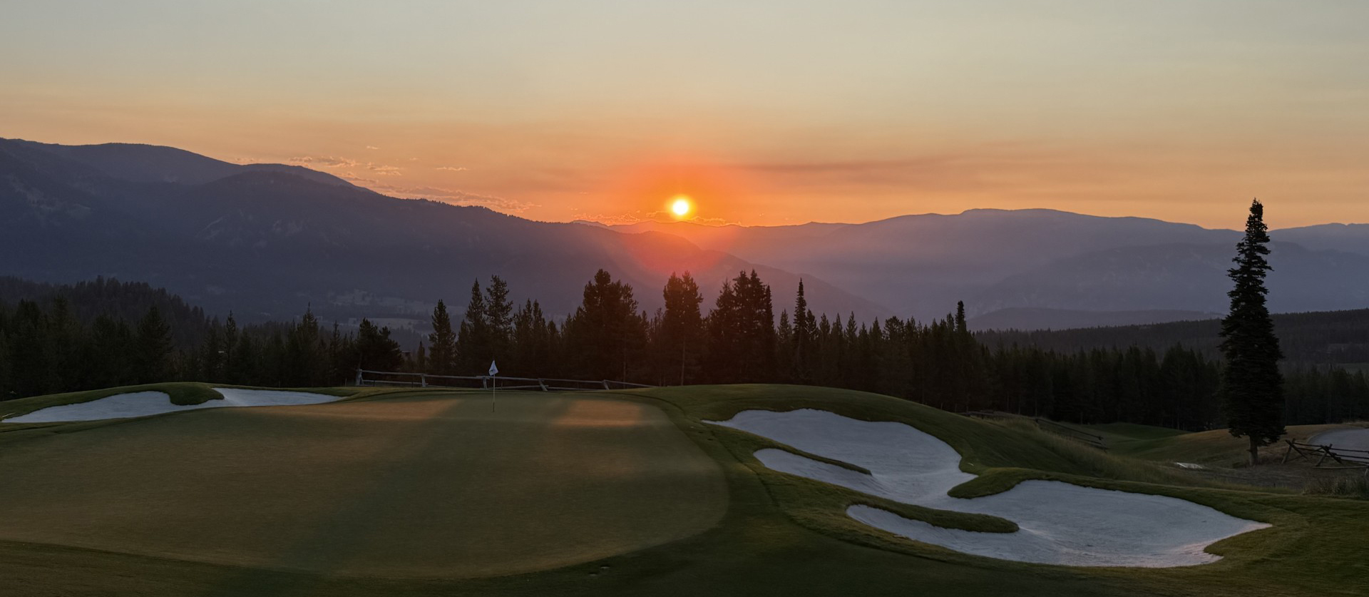 spanish peaks sunrise hole 9 banner